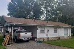 Bakers Roof Replacement Before and After